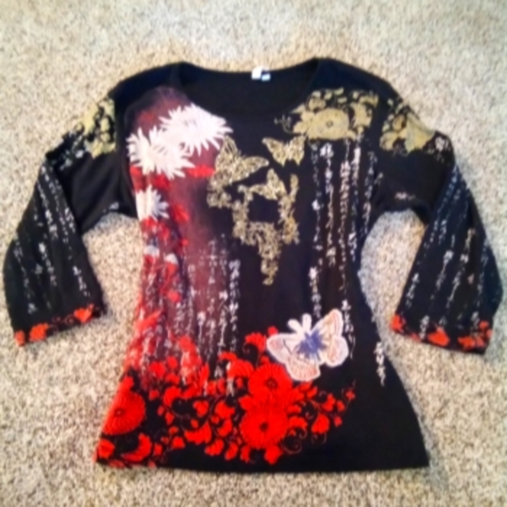 Susan lawfrence 1X blouse